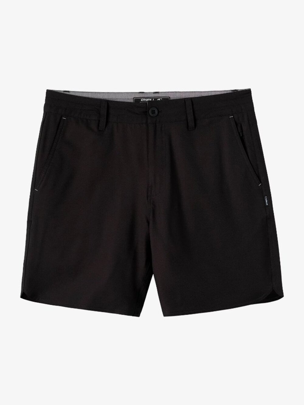 Men's O'Neill Utility Scallop Hybrid Shorts - Black - Size 34